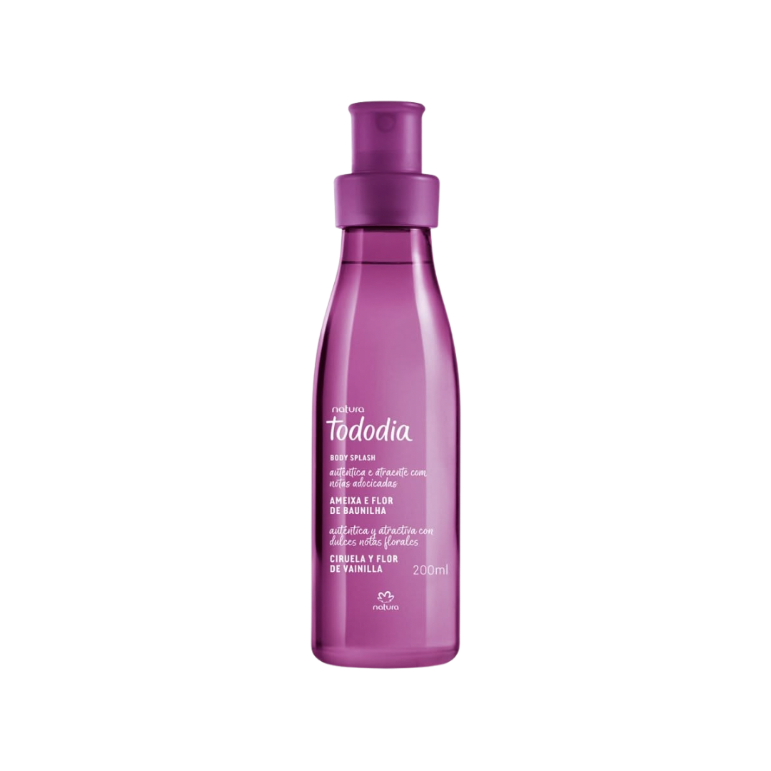 TODODIA Plum and Vanilla Flower Body Splash 200ml