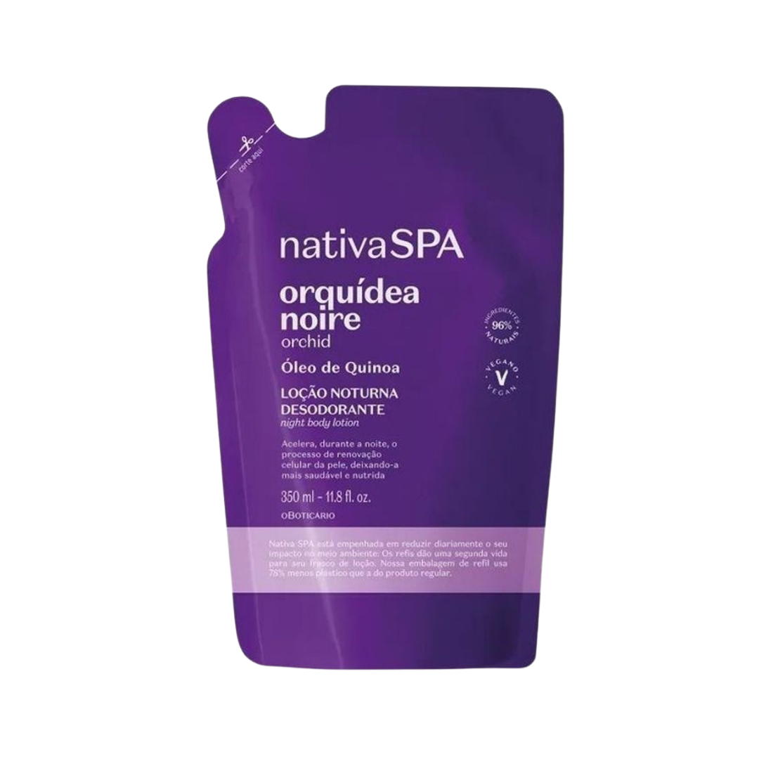 NATIVASPA ORQUÍDEA NOIRE Loção Noturna REFIL 400ml