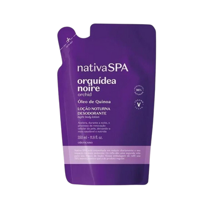 NATIVASPA ORQUÍDEA NOIRE Loção Noturna REFIL 400ml