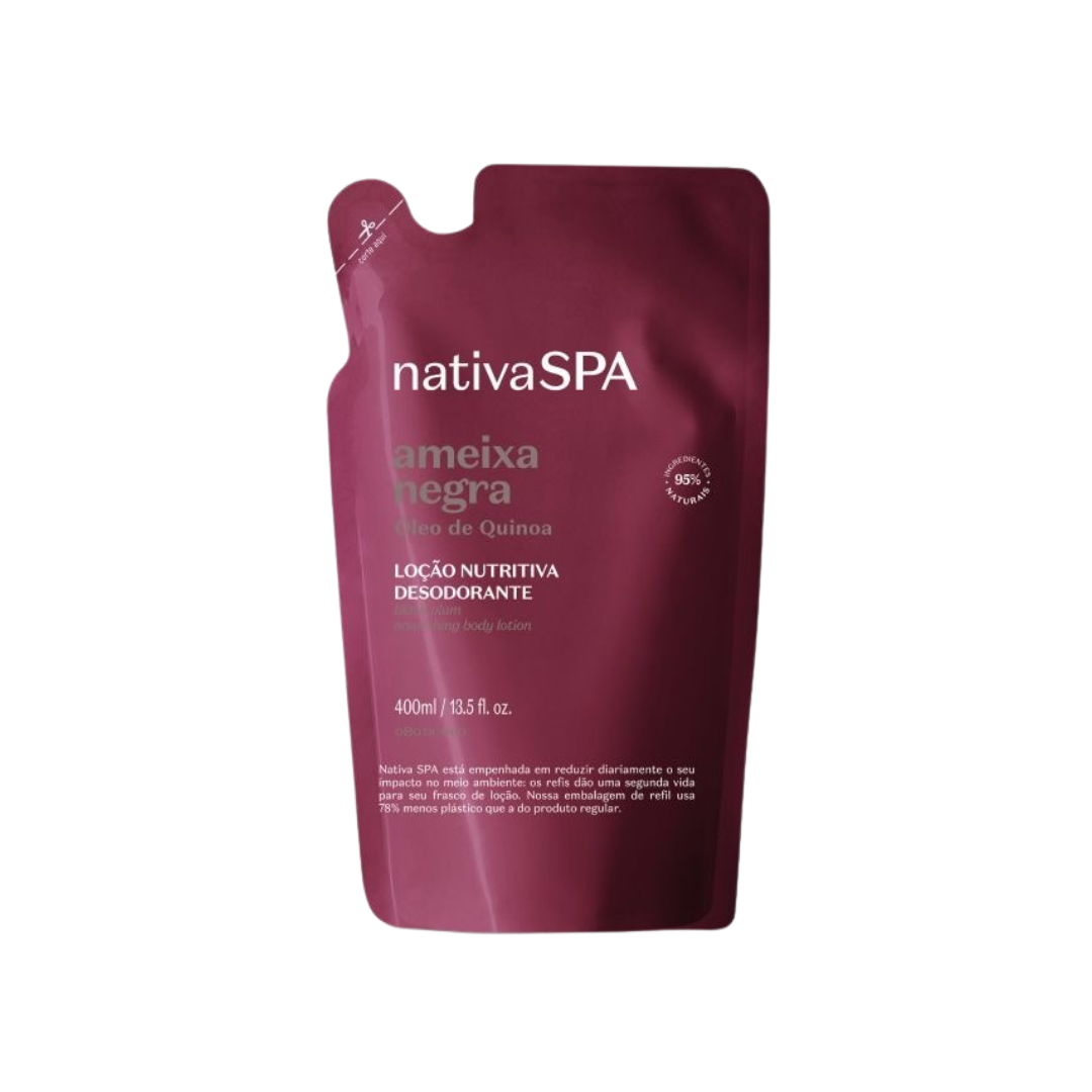 NATIVASPA BLACK PLUM Body Cream Refill 400ml
