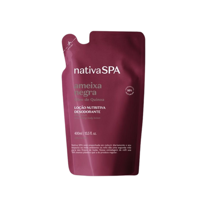 NATIVASPA BLACK PLUM Body Cream Refill 400ml
