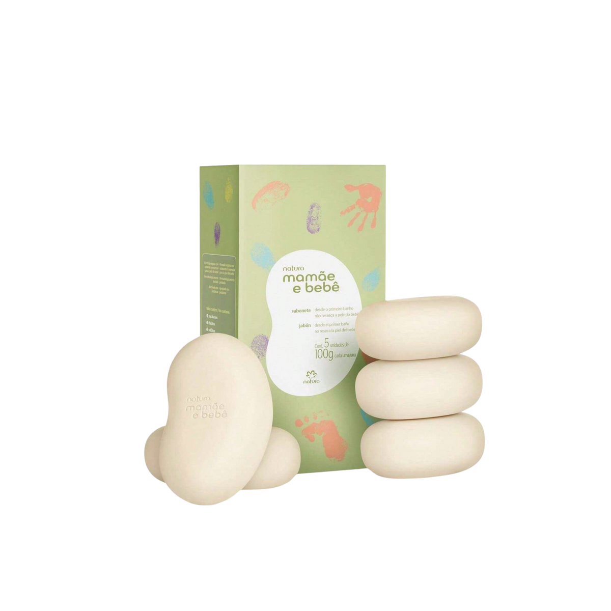 MAMÃE E BEBÊ Sabonete em Barra 5x100g