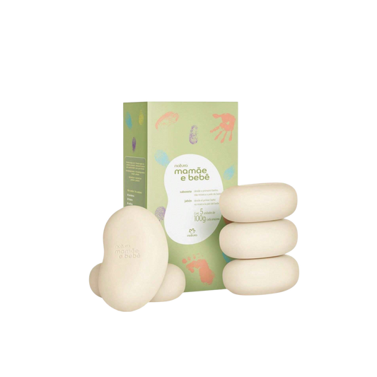 MAMÃE E BEBÊ Sabonete em Barra 5x100g