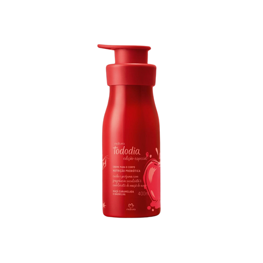TODODIA MAÇÃ CARAMELADA E BAUNILHA Creme corporal 400ml