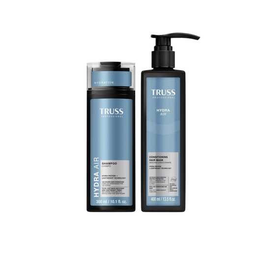 TRUSS Hydra Air: Shampoo 300ml + Máscara Condicionante 400ml