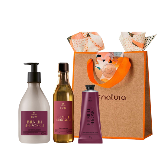 EKOS BAUNILHA AMAZÔNICA Kit Completo + Gift Bag