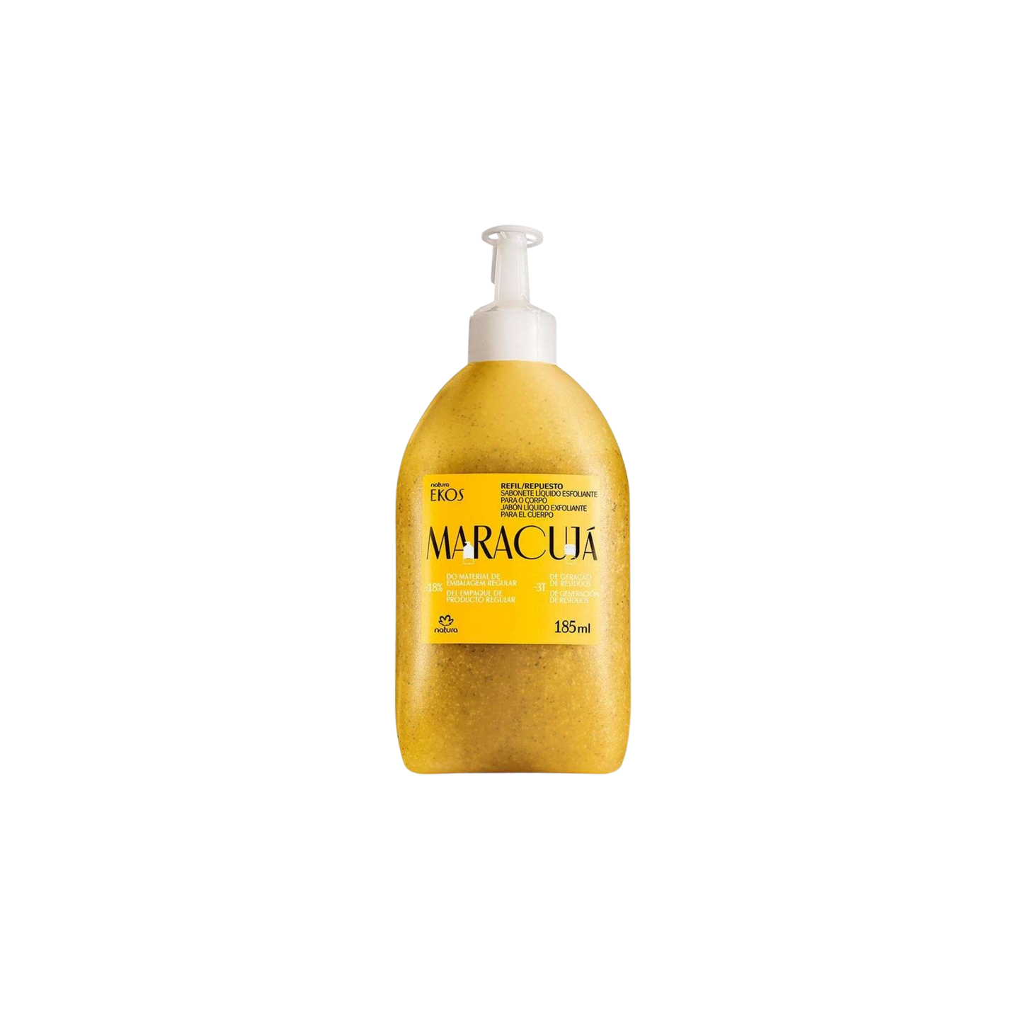 EKOS MARACUJÁ Sabonete Líquido Esfoliante Refil 185ml