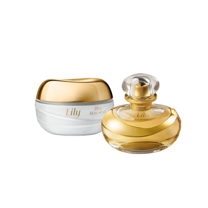 LILY Eua de Parfum 75ml + Creme Acetinado 250g