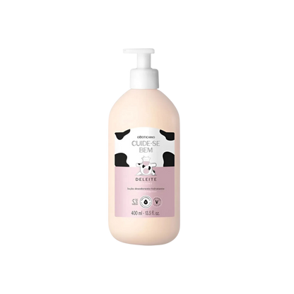 CUIDE-SE BEM DeLeite: Loção Desodorante Hidratante 400ml