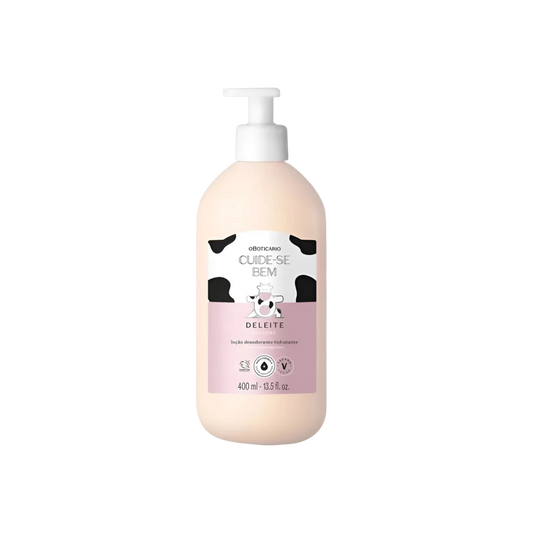 CUIDE-SE BEM DeLeite: Loção Desodorante Hidratante 400ml