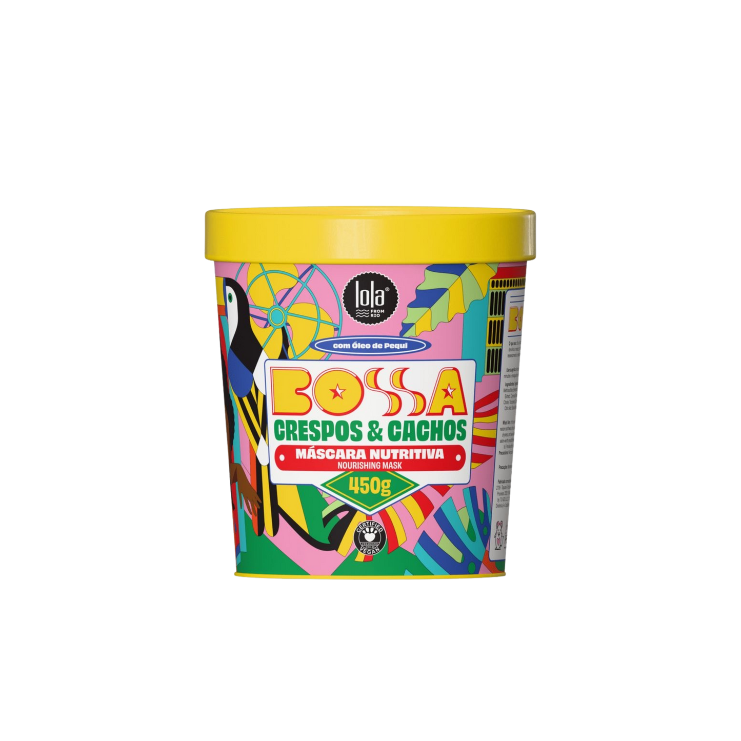 LOLA BOSSA CRESPOS & CACHOS: Máscara Nutritiva 450g