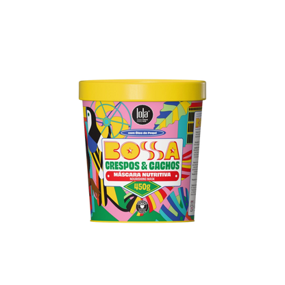 LOLA BOSSA CRESPOS & CACHOS: Máscara Nutritiva 450g