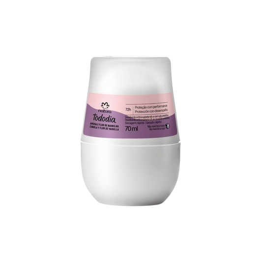TODODIA AMEIXA E FLOR DE BAUNILHA Desodorante Roll-on 70ml