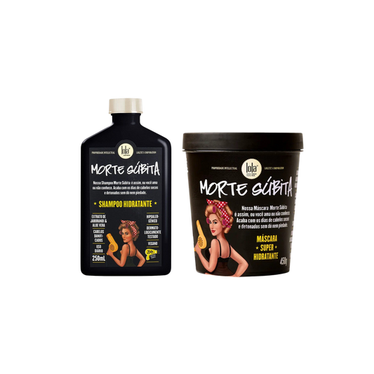 LOLA DEATH SUDDEN Kit: Moisturizing Shampoo 250ml + Mask 450g