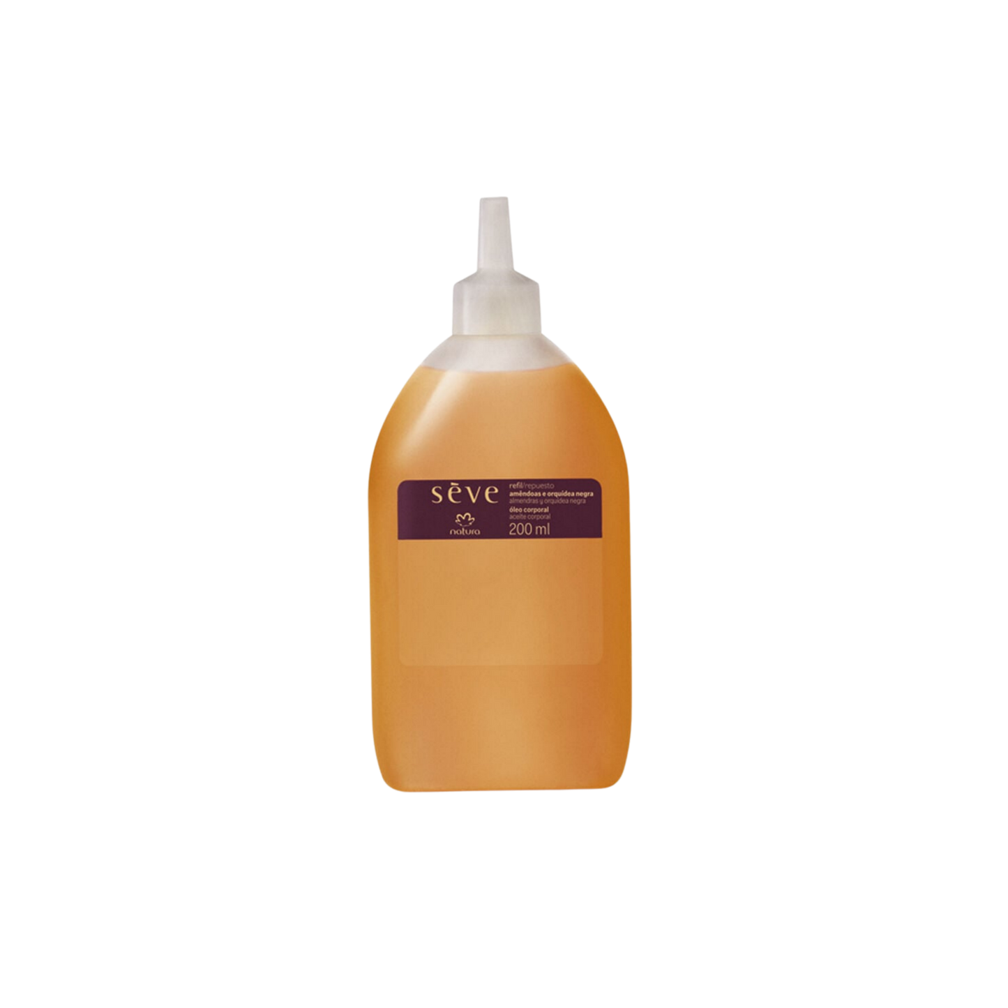 SEVE AMÊNDOAS E ORQUÍDEA NEGRA Refil Óleo corporal 200ML
