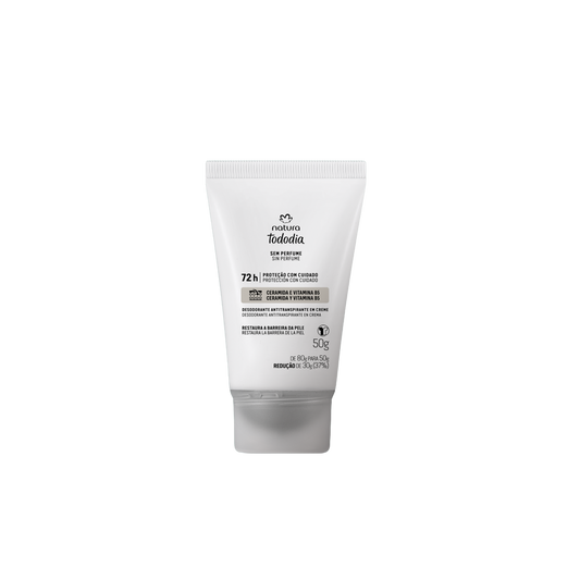 TODODIA SEM PERFUME 72h Desodorante em Creme 50g