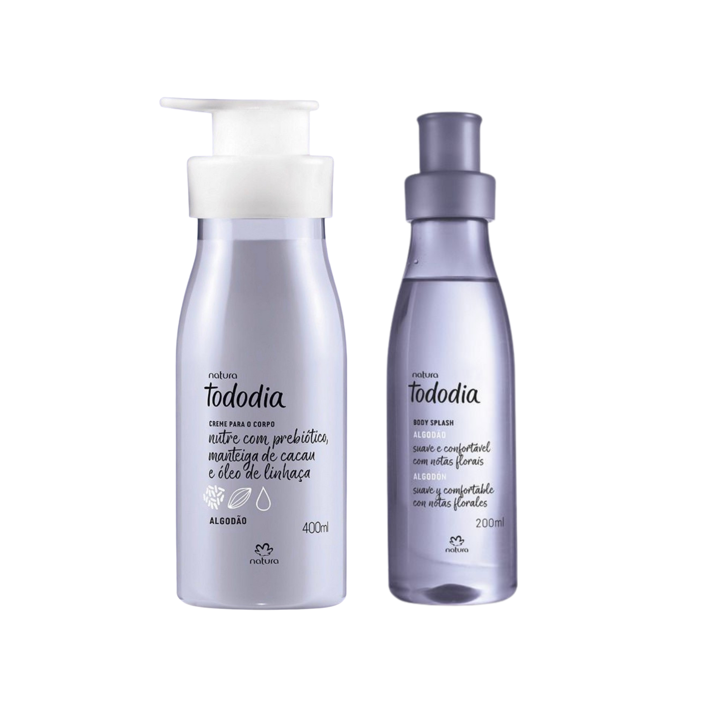 ALGODÃO Kit Creme Corporal + Body Splash