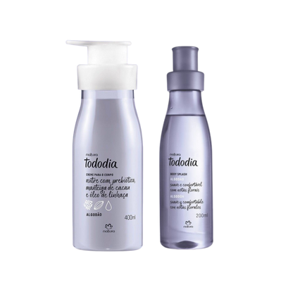 ALGODÃO Kit Creme Corporal + Body Splash