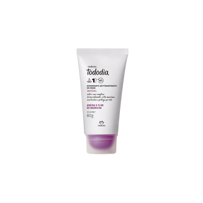 TODODIA AMEIXA E FLOR DE BAUNILHA Desodorante Antitranspirante em creme 80g