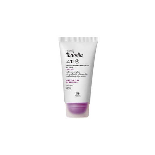TODODIA AMEIXA E FLOR DE BAUNILHA Desodorante Antitranspirante em creme 80g